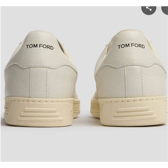 NEW TOM FORD 2025 WARWICK GRAINED LEATHER SNEARKER - Picture 4 of 10